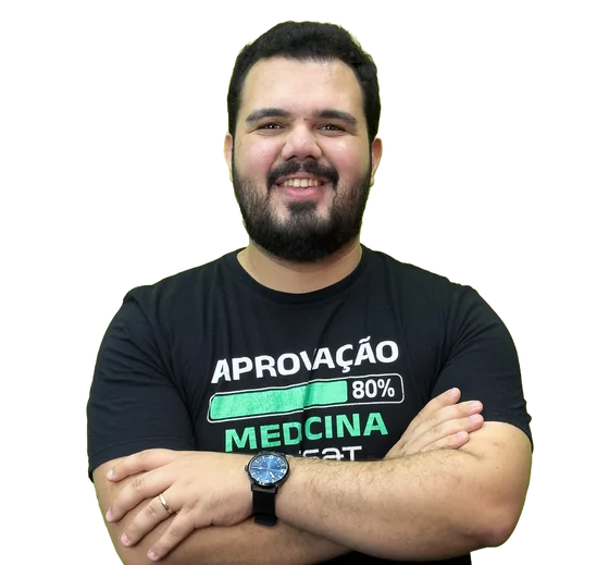 Gabriel Gomes de braços cruzados